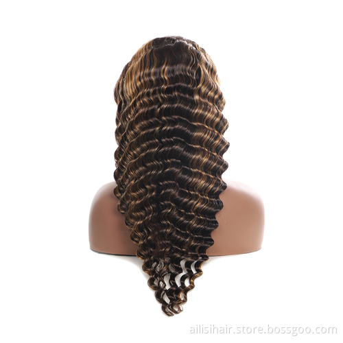 Cheap Human Hair Swiss Lace Front Wigs For Black Women Wholesale Curly Cuticle Aligned Lace Front Wig Vendor
